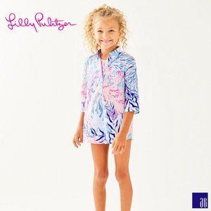 Lilly Pulitzer Girls Mini Natalie Cover-Up Size S